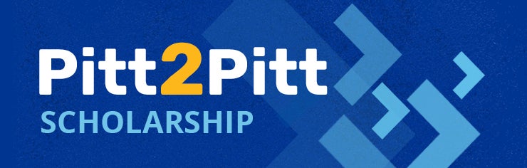 Pitt2Pitt Scholarship logo